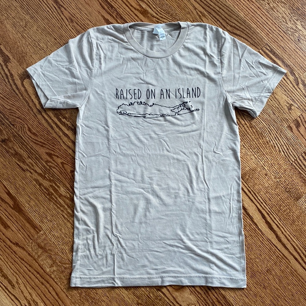 “Raised on an Island” Long Island T-shirt